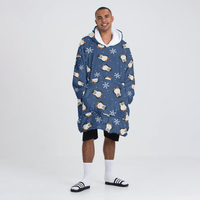 Load image into Gallery viewer, Chill Penguin Blanket Hoodie
