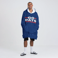 Load image into Gallery viewer, Go Pats Blanket Hoodie
