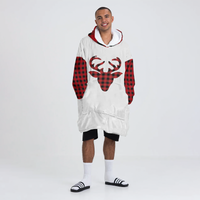 Load image into Gallery viewer, Merry Christmas Blanket Hoodie
