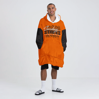 Load image into Gallery viewer, Sundays are for Stripes Blanket Hoodie
