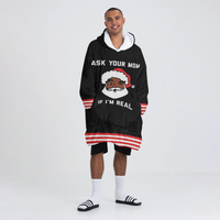 Load image into Gallery viewer, Ask Your Mom Blanket Hoodie
