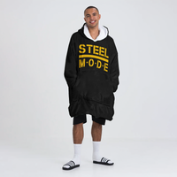 Load image into Gallery viewer, Steel Mode Blanket Hoodie
