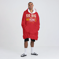 Load image into Gallery viewer, Go Big or Go MaHomes Blanket Hoodie
