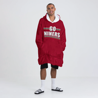 Load image into Gallery viewer, Go Niners Blanket Hoodie
