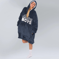 Load image into Gallery viewer, Sundays are for The Boys Blanket Hoodie
