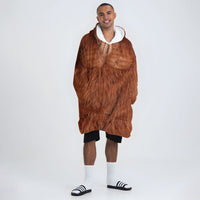 Load image into Gallery viewer, Bigfoot Costume Wearable Blanket
