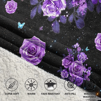 Load image into Gallery viewer, To My Mom Flower Blanket Hoodie
