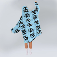 Load image into Gallery viewer, It&#39;s fine Cat Blanket Hoodie
