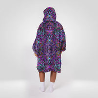 Load image into Gallery viewer, Seven Chakra Yoga Blanket Hoodie
