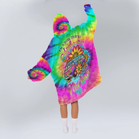 Load image into Gallery viewer, On a Dark Desert Highway Blanket Hoodie
