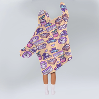 Load image into Gallery viewer, Wholesome Cats Blanket Hoodie
