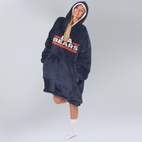 Load image into Gallery viewer, Da Bears Blanket Hoodie

