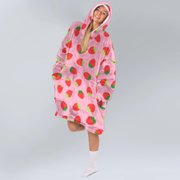 Load image into Gallery viewer, Strawberry Blanket Hoodie
