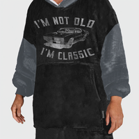 Load image into Gallery viewer, I&#39;m Not Old I&#39;m Classic Blanket Hoodie
