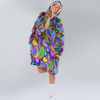 Load image into Gallery viewer, Carnivale Hippie Blanket Hoodie

