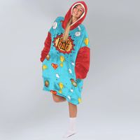 Load image into Gallery viewer, Super Dad Blanket Hoodie
