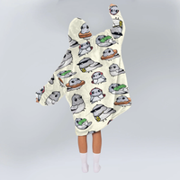 Load image into Gallery viewer, Cute Pigeon Blanket Hoodie
