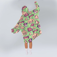 Load image into Gallery viewer, Iconic Dog Memes Blanket Hoodie
