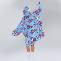 Load image into Gallery viewer, Iconic Dog Memes Blanket Hoodie
