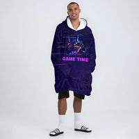 Load image into Gallery viewer, Game Time Blanket Hoodie - Gift for Game Lovers

