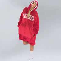 Load image into Gallery viewer, Wisconsin Blanket Hoodie
