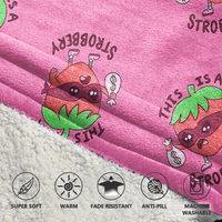 Load image into Gallery viewer, Strobbery Blanket Hoodie
