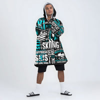 Load image into Gallery viewer, Love Skiing Wearable Blanket
