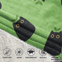 Load image into Gallery viewer, Sprout Cat Blanket Hoodie

