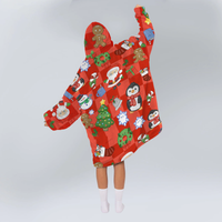 Load image into Gallery viewer, Christmas Cuties Blanket Hoodie
