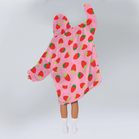 Load image into Gallery viewer, Strawberry Blanket Hoodie
