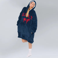 Load image into Gallery viewer, GOAT 12 Blanket Hoodie
