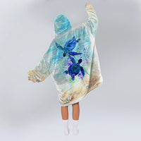 Load image into Gallery viewer, To My Daughter Ocean Blanket Hoodie
