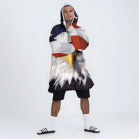 Load image into Gallery viewer, USA Flag Eagle - Patriot Wearable Blanket
