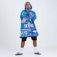 Load image into Gallery viewer, Love Skiing Wearable Blanket
