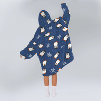 Load image into Gallery viewer, Chill Penguin Blanket Hoodie
