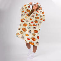 Load image into Gallery viewer, Pumpkin Blanket Hoodie
