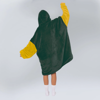 Load image into Gallery viewer, Green Bay Football Blanket Hoodie
