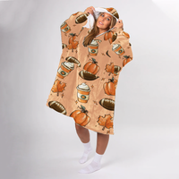 Load image into Gallery viewer, Tis The Season Blanket Hoodie
