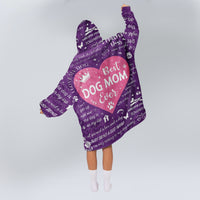 Load image into Gallery viewer, Best Dog Mom Ever - Dog Mom Wearable Blanket
