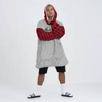 Load image into Gallery viewer, Merry Christmas Blanket Hoodie
