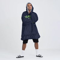 Load image into Gallery viewer, Seattle Football Blanket Hoodie
