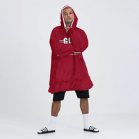 Load image into Gallery viewer, Go Niners Blanket Hoodie
