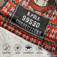 Load image into Gallery viewer, Blitzin Orange Blanket Hoodie
