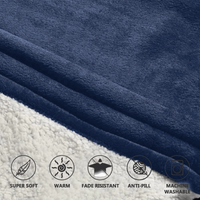 Load image into Gallery viewer, Go Pats Blanket Hoodie
