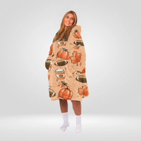Load image into Gallery viewer, Tis The Season Blanket Hoodie

