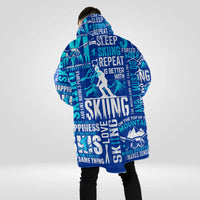 Load image into Gallery viewer, Love Skiing Wearable Blanket
