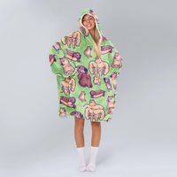 Load image into Gallery viewer, Iconic Dog Memes Blanket Hoodie
