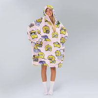 Load image into Gallery viewer, Cute Derpy Duck Blanket Hoodie
