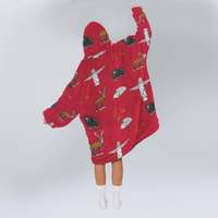Load image into Gallery viewer, Arkansas Blanket Hoodie
