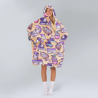 Load image into Gallery viewer, Wholesome Cats Blanket Hoodie
